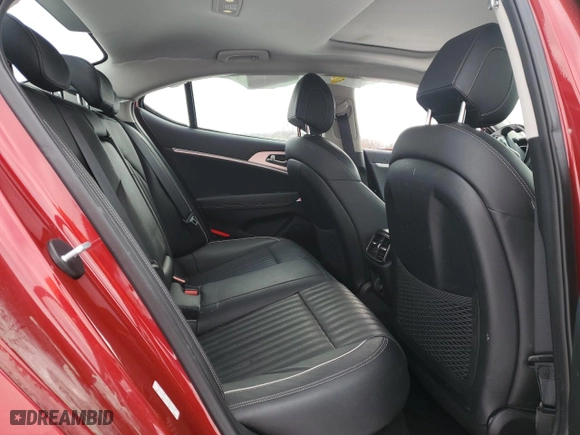 2019 Genesis G70 3.3T Advanced with VIN KMTG74LE7KU027279, listed as a Copart auction lot 88321585 with 99,503 mi miles and Salvage Title. Bid and sale history available at carsss.com. Image 11.