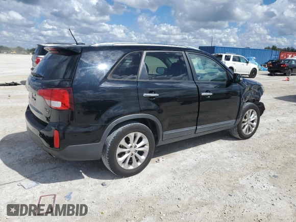 2014 Kia Sorento EX with VIN 5XYKU4A70EG534312, listed as a Copart auction lot 47099055 with 190,960 mi miles and Salvage Title. Bid and sale history available at carsss.com. Image 3.