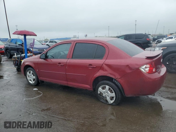 2007 Chevrolet Cobalt LT with VIN 1G1AL55F577219360, listed as a Copart auction lot 55807055 with 79,492 mi miles and Clean Title. Bid and sale history available at DreamBid. Image 2.