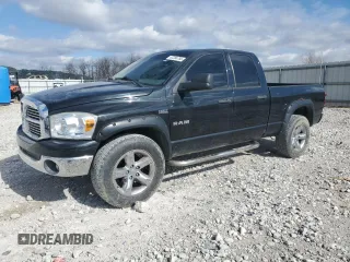 2008 Dodge 1500 SLT z VIN 1D7HU18238S585763, wystawiony jako Copart lot #47284785 z przebiegiem 228 201 mil mil oraz Szkoda całkowita • Salvage title. Historia ofert i sprzedaży dostępna na DreamBid. Obrazek 1.