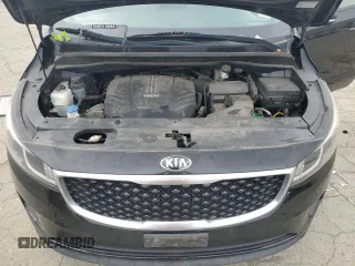 2016 Kia Sedona L with VIN KNDMA5C10G6184184, listed as a Copart auction lot 50974325 with 144,549 mi miles and Salvage Title. Bid and sale history available at carsss.com. Image 12.