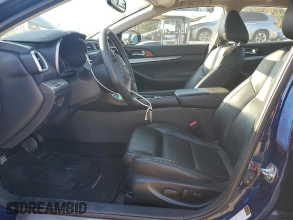 2018 Nissan Maxima SV with VIN 1N4AA6AP7JC408808, listed as a Copart auction lot 46719635 with 43,583 mi miles and Salvage Title. Bid and sale history available at DreamBid. Image 7.