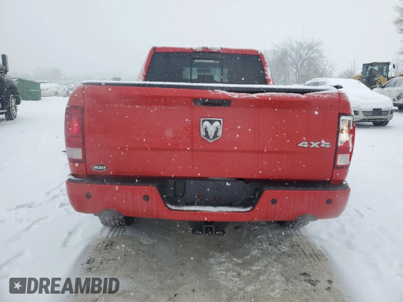2012 Ram 1500 Sport with VIN 1C6RD7HTXCS262580, listed as a Copart auction lot 87589205 with 132,126 mi miles and Clean title. Bid and sale history available at DreamBid. Image 6.