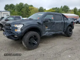 2016 Ford F-150 XLT with VIN 1FTEW1EF8GKF04415, listed as a Copart auction lot 55938525 with 118,468 mi miles and Salvage title. Bid and sale history available at DreamBid. Image 1.