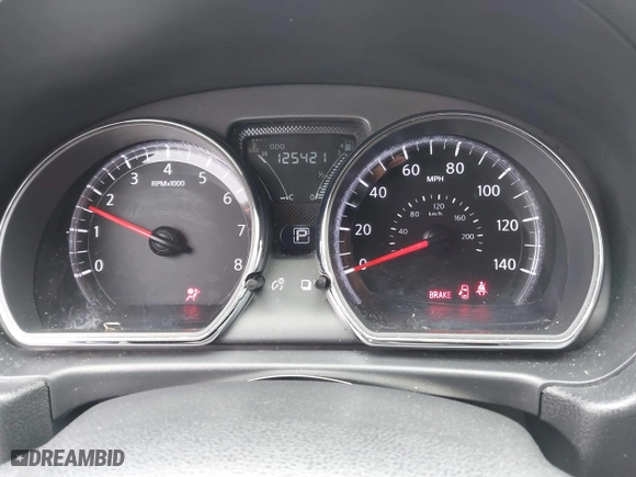 2019 Nissan Versa Sedan SV with VIN 3N1CN7AP4KL831867, listed as a IAAI auction lot 41807271 with 125,421 mi miles. Bid and sale history available at carsss.com. Image 7.