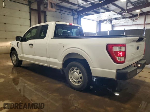 2021 Ford F-150 XL with VIN 1FTEX1CB4MKE66495, listed as a Copart auction lot 63427445 with 123,081 mi miles and Clean title. Bid and sale history available at DreamBid. Image 2.