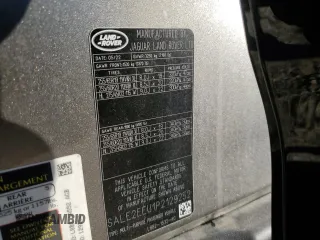 2023 Land Rover Defender X-Dynamic SE with VIN SALE2EEU1P2129252, listed as a Copart auction lot 45420325 with 12,382 mi miles and Salvage Title. Bid and sale history available at DreamBid. Image 14.