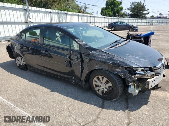 2012 Honda Civic LX z VIN 19XFB2F50CE051626, wystawiony jako Copart lot #59477235 z przebiegiem 126 225 mil mil oraz Szkoda całkowita • Salvage title. Historia ofert i sprzedaży dostępna na DreamBid. Obrazek 4.