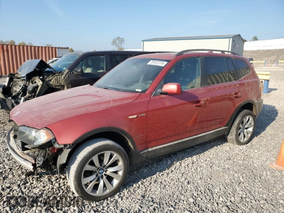 2004 BMW X3 3.0i with VIN WBXPA93414WA66144, listed as a Copart auction lot 78167274 with 0 mi miles and Salvage Title. Bid and sale history available at carsss.com. Image 1.