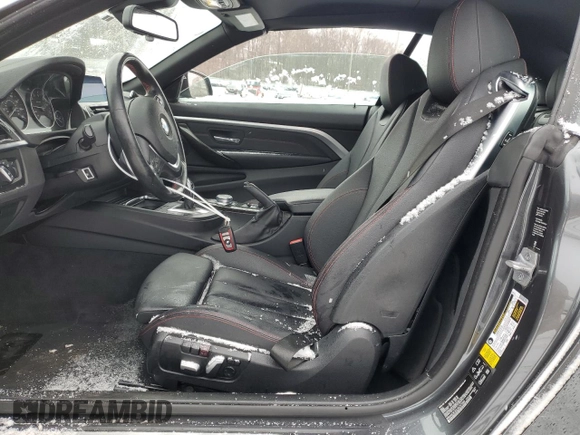2018 BMW 4 Series 430i xDrive with VIN WBA4Z3C53JEC57500, listed as a Copart auction lot 87028974 with 63,727 mi miles and Salvage Title. Bid and sale history available at DreamBid. Image 7.