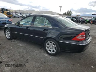 2006 Mercedes-Benz C 280 Luxury with VIN WDBRF54HX6A855597, listed as a Copart auction lot 48374205 with 158,508 mi miles and Salvage Title. Bid and sale history available at DreamBid. Image 2.