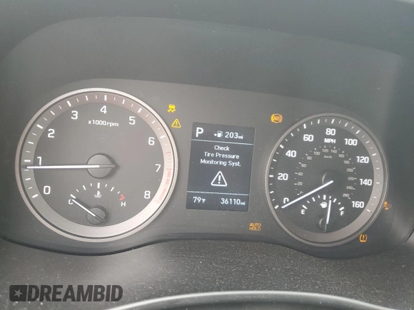 2021 Hyundai Tucson Ultimate with VIN KM8J33AL6MU318821, listed as a Copart auction lot 49673825 with 36,110 mi miles and Salvage title. Bid and sale history available at DreamBid. Image 9.