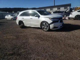 2019 Acura MDX Sport Hybrid w/Advance Pkg with VIN 5J8YD7H72KL000845, listed as a Copart auction lot 45226984 with 63,703 mi miles. Bid and sale history available at carsss.com. Image 12.