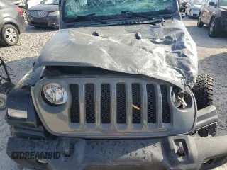 2020 Jeep Wrangler Unlimited Willys with VIN 1C4HJXDG8LW128570, listed as a Copart auction lot 71486074 with 26,258 mi miles and Salvage title. Bid and sale history available at DreamBid. Image 11.