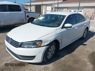 2013 Volkswagen Passat Wolfsburg Edition with VIN 1VWAH7A36DC099987, listed as a IAAI auction lot 42222485 with 106,318 mi miles and . Bid and sale history available at DreamBid. Image 6.