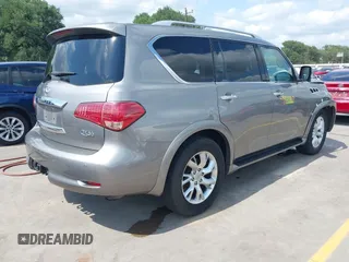 2012 Infiniti QX56 7-passenger z VIN JN8AZ2NF9C9517675, wystawiony jako IAAI lot #42138696 z przebiegiem 129 478 mil mil oraz . Historia ofert i sprzedaży dostępna na DreamBid. Obrazek 4.