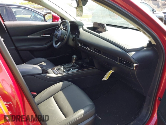 2023 Mazda CX-30 S Carbon Edition with VIN 3MVDMBCM7PM522324, listed as a IAAI auction lot 42159082 with 17,676 mi miles and . Bid and sale history available at DreamBid. Image 5.