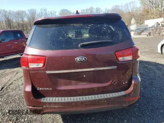 2016 Kia Sedona LX with VIN KNDMB5C14G6092198, listed as a Copart auction lot 51448375 with 123,886 mi miles and Clean Title. Bid and sale history available at carsss.com. Image 6.