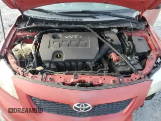 2010 Toyota Corolla with VIN 1NXBU4EE0AZ254273, listed as a Copart auction lot 43318035 with 56,394 mi miles and Salvage Title. Bid and sale history available at DreamBid. Image 13.
