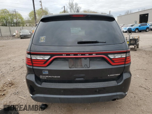 2014 Dodge Durango Limited z VIN 1C4RDJDG9EC595476, wystawiony jako Copart lot #53880355 z przebiegiem 85 723 mil mil oraz Szkody całkowita. Historia ofert i sprzedaży dostępna na DreamBid. Obrazek 6.