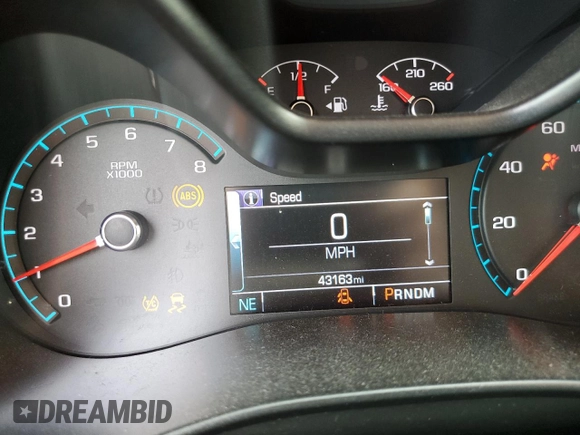 2016 Chevrolet Colorado 4WD Z71 z VIN 1GCGTDE36G1282021, wystawiony jako Copart lot #52879955 z przebiegiem 43 163 mil mil oraz Szkoda całkowita • Salvage title. Historia ofert i sprzedaży dostępna na DreamBid. Obrazek 9.