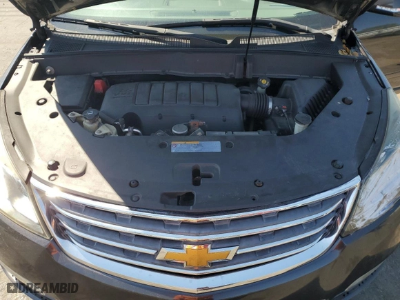 2015 Chevrolet Traverse LT with VIN 1GNKRGKD5FJ205976, listed as a Copart auction lot 48672195 with 151,821 mi miles and Salvage Title. Bid and sale history available at carsss.com. Image 12.