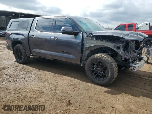 2023 Toyota Tundra Limited with VIN 5TFJA5DB8PX083947, listed as a Copart auction lot 59283695 with 19,089 mi miles and Salvage title. Bid and sale history available at DreamBid. Image 4.