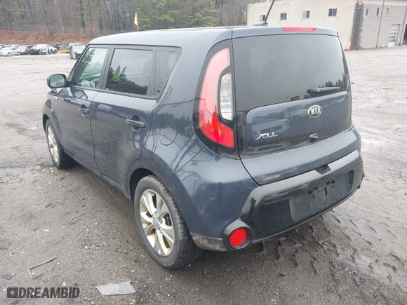 2016 Kia Soul + with VIN KNDJP3A53G7279425, listed as a IAAI auction lot 41956449 with 109,332 mi miles. Bid and sale history available at carsss.com. Image 3.