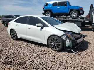 2020 Toyota Corolla SE with VIN JTDS4RCE5LJ016170, listed as a Copart auction lot 50969895 with 58,383 mi miles and Salvage Title. Bid and sale history available at DreamBid. Image 4.