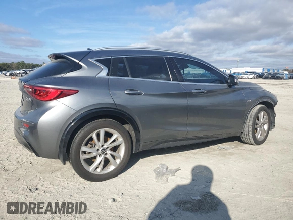 2019 Infiniti QX30 Essential with VIN SJKCH5CP3KA011175, listed as a Copart auction lot 42630225 with 42,779 mi miles and Non repairable. Bid and sale history available at DreamBid. Image 3.