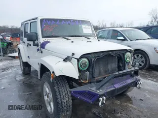 2010 Jeep Wrangler Unlimited Sahara with VIN 1J4HA5H19AL177179, listed as a IAAI auction lot 41565342 with 181,392 mi miles. Bid and sale history available at carsss.com. Image 1.