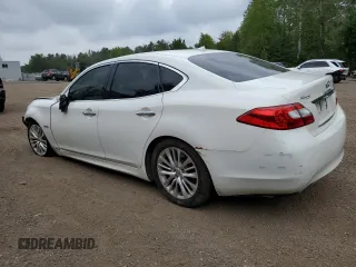 2012 Infiniti M Hybrid with VIN JN1EY1APXCM910237, listed as a Copart auction lot 64391374 with Not Provided miles and Clean Title. Bid and sale history available at DreamBid. Image 2.