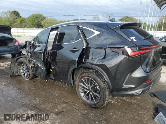 2025 Lexus NX 350h with VIN 2T2AKCEZ4SC031831, listed as a Copart auction lot 71594764 with 9,147 mi miles and Salvage Title. Bid and sale history available at DreamBid. Image 2.