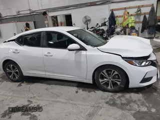 2022 Nissan Sentra SV with VIN 3N1AB8CV7NY245382, listed as a IAAI auction lot 41502382 with 44,634 mi miles. Bid and sale history available at carsss.com. Image 14.