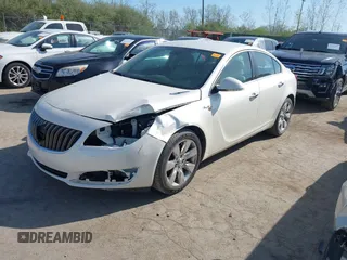 2014 Buick Regal Premium I with VIN 2G4GN5EX0E9270616, listed as a IAAI auction lot 42042923 with 197,044 mi miles. Bid and sale history available at carsss.com. Image 17.