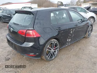2017 Volkswagen Golf GTI S with VIN 3VW547AU5HM065033, listed as a IAAI auction lot 41461817 with 114,879 mi miles. Bid and sale history available at carsss.com. Image 4.