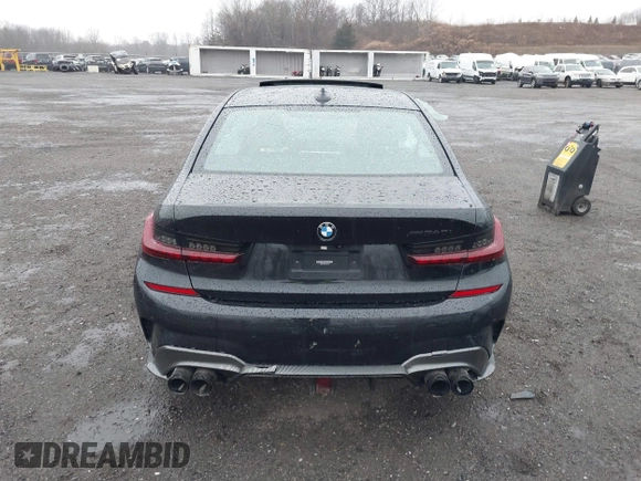 2020 BMW 3 Series M340i z VIN WBA5U7C03LFH93116, wystawiony jako IAAI lot #41826452 z przebiegiem Nie podano mil oraz . Historia ofert i sprzedaży dostępna na DreamBid. Obrazek 16.