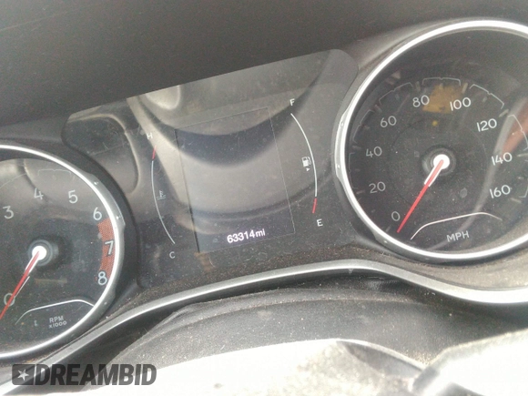 2019 Jeep Compass Latitude with VIN 3C4NJDBB3KT623143, listed as a IAAI auction lot 41367393 with 63,314 mi miles. Bid and sale history available at carsss.com. Image 7.