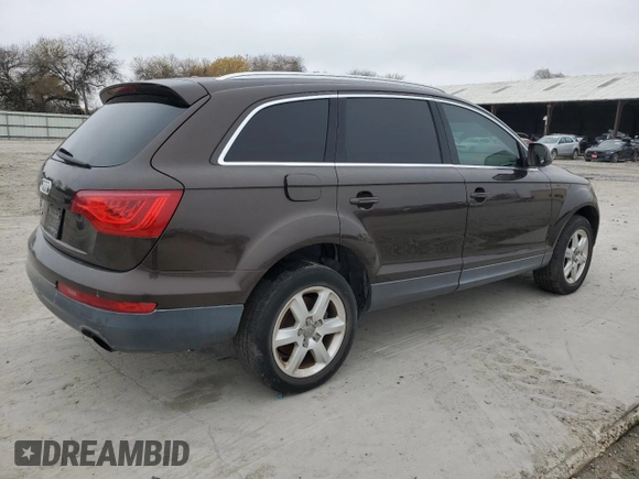 2011 Audi Q7 3.0T Premium with VIN WA1CGAFE2BD001545, listed as a Copart auction lot 42628155 with 120,562 mi miles and Clean Title. Bid and sale history available at carsss.com. Image 3.