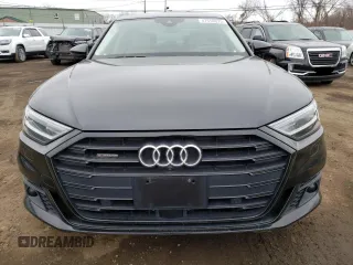 2020 Audi A8 L with VIN WAU8EAF85LN013807, listed as a Copart auction lot 47556075 with 44,921 mi miles and Salvage Title. Bid and sale history available at carsss.com. Image 5.