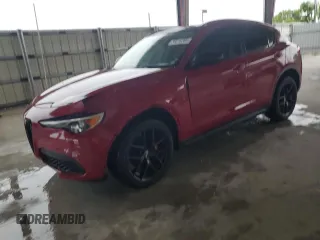 2020 Alfa Romeo Stelvio Sport z VIN ZASPAJAN5L7C97216, wystawiony jako Copart lot #59016265 z przebiegiem 28 926 mil mil oraz Szkoda całkowita • Salvage title. Historia ofert i sprzedaży dostępna na DreamBid. Obrazek 1.