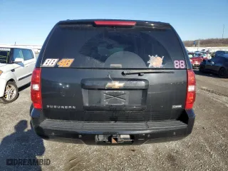 2009 Chevrolet Suburban LT w/2LT with VIN 1GNFC26069R297182, listed as a Copart auction lot 84915294 with 221,946 mi miles and Salvage Title. Bid and sale history available at carsss.com. Image 6.