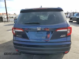 2022 Honda Pilot Sport with VIN 5FNYF6H32NB032847, listed as a Copart auction lot 42511905 with 28,420 mi miles and Salvage Title. Bid and sale history available at carsss.com. Image 6.