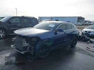 2018 BMW X2 xDrive28i with VIN WBXYJ5C36JEF80254, listed as a IAAI auction lot 41636541 with 98,137 mi miles. Bid and sale history available at carsss.com. Image 2.