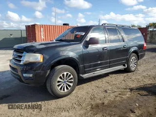 2015 Ford Expedition EL XLT with VIN 1FMJK1HT6FEF33982, listed as a Copart auction lot 43809665 with 234,361 mi miles and Clean Title. Bid and sale history available at carsss.com. Image 1.