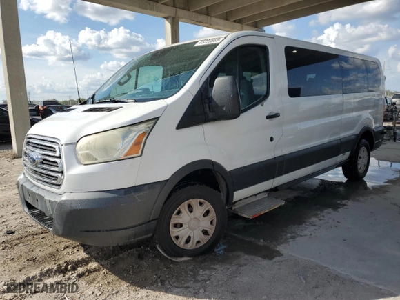 2016 Ford Transit Wagon XL with VIN 1FBZX2ZM3GKA69241, listed as a Copart auction lot 45229865 with 187,601 mi miles and Clean Title. Bid and sale history available at carsss.com. Image 1.