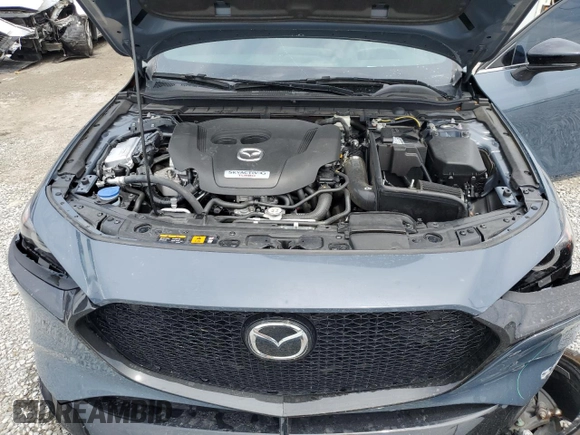 2021 Mazda 3 Premium Plus with VIN JM1BPBNY8M1348692, listed as a Copart auction lot 55781945 with 35,110 mi miles and Salvage Title. Bid and sale history available at DreamBid. Image 12.