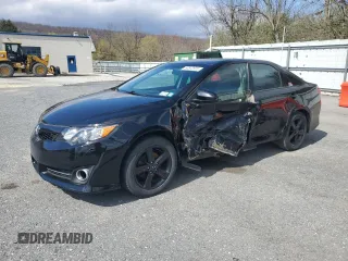 2014 Toyota Camry L with VIN 4T1BF1FKXEU302297, listed as a Copart auction lot 53572915 with 124,155 mi miles and Salvage Title. Bid and sale history available at carsss.com. Image 1.