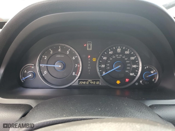 2010 Honda Accord Crosstour EX-L with VIN 5J6TF2H58AL012351, listed as a Copart auction lot 68236324 with 204,810 mi miles and Salvage Title. Bid and sale history available at carsss.com. Image 9.