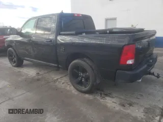 2018 Ram 1500 Big Horn with VIN 1C6RR6LM8JS354103, listed as a Copart auction lot 82401044 with 100,765 mi miles and Salvage Title. Bid and sale history available at carsss.com. Image 2.